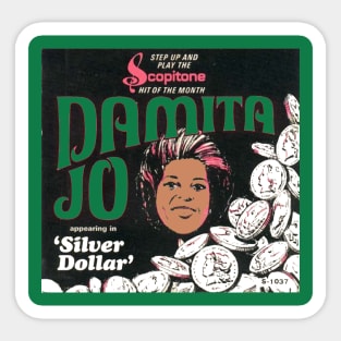 Silver Dollar Sticker